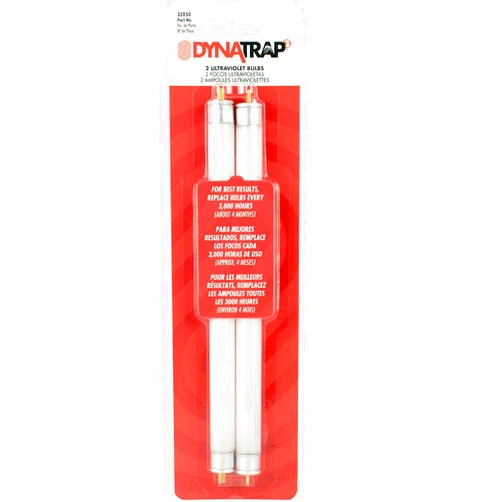 DynaTrap 32050 6-Watt UV Replacement Bulbs for 1 Acre DynaTrap Mosquito & Flying Insect Trap Models DT2000XL and DT2000XLP - 2 Bulbs,White