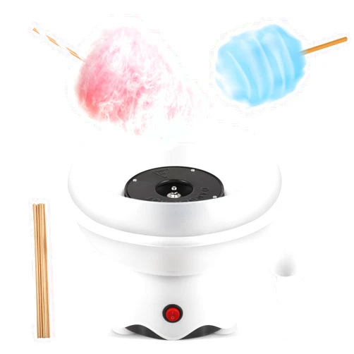 FUNTELL Mini Cotton Candy Machine for Kids, Includes Sugar Scoop, Sticks Cotton Candy Maker for Birthday Party, Gifts, Home Uses