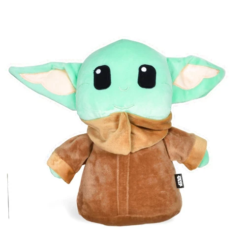 Marvel Star Wars The Mandalorian The Child 12 Inch Plush Figure Dog Toy | Large Dog Chew Toy, Squeaky Baby Yoda Plush Dog Toys, Dog Toy for Large Dogs Baby Yoda Dog Toy