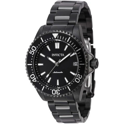 Invicta Pro Diver Lady 38mm Stainless Steel Black Black dial NH35A Automatic