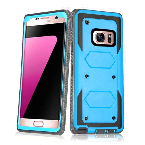Asuwish Phone Case for Samsung Galaxy S7 Edge Cover Hybrid Shockproof Drop Proof Full Body Protective Heavy Duty Cell Accessories Glaxay S7edge Gaxaly S 7 Plus Galaxies GS7 7s 7edge Women Men Blue