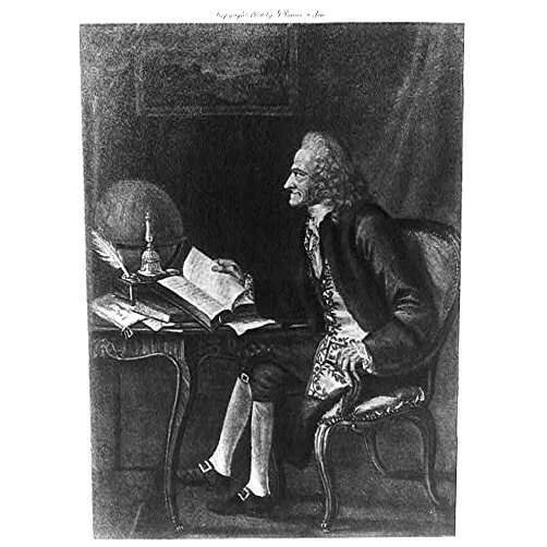 HistoricalFindings Photo: Voltaire,Francois Marie Arouet,1694-1778,French Enlightenment Writer,Historian