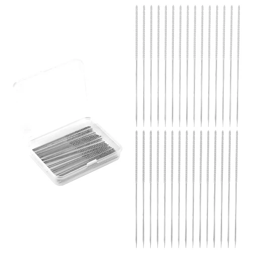 PEUTIER 30pcs Snag Repair Needle, 6.2cm / 2.44in Snag Nab It Tool Craft Sewing Stitch Fix Sweater Needle Knit Picker Snag Repair Tool for Woven Knitted Clothing Fixer