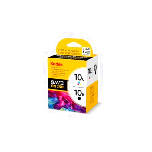 Kodak 10B/10C Combo Ink Cartridge - Black/Color