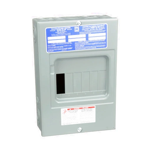 Square D by Schneider Electric HOM612L100SCP Homeline 100 Amp 6-Space 12-Circuit Indoor Surface, No Size, No Color