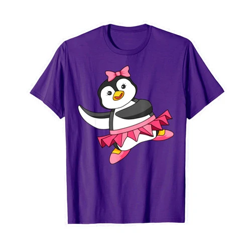 Cool Penguin Ballerina Apparel Penguin Ballerina Dance Ballet Dancer Flightless Bird Lover T-Shirt