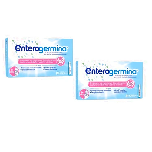 Bella Napoli Enterogermina - Made in Italy - 20 Vials (2 Billion) - 2 Pack