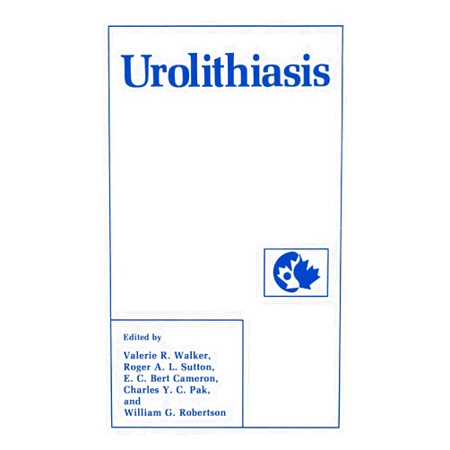 Valerie R. Walker,Roger A.L. Sutton,E.C. Bert Cameron Urolithiasis