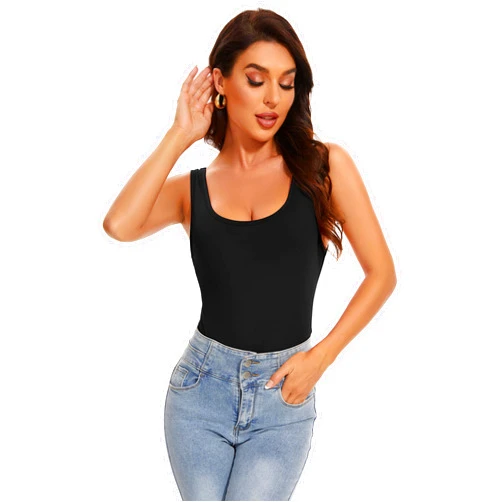 MadHeart Womens Basic Slim Fitted Tank Tops Athletic Lightweight Yoga Tee Shirts