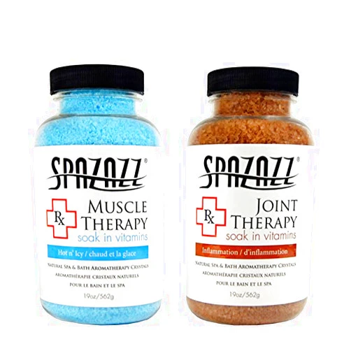 Spazazz Aromatherapy Spa and Bath Crystals -Therapy (2 Pack) (Muscular/Joint Therapy - 2 PK)