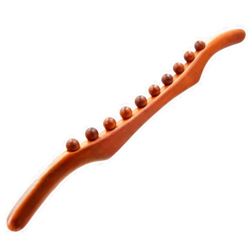 Gihunk Wood Therapy Massage Tools, 21 inch Lymphatic Drainage Massager, Handheld Massage Stick & Wood Therapy Tools for Neck and Back Pain Stomach Body Shaping Anticellulite Leg