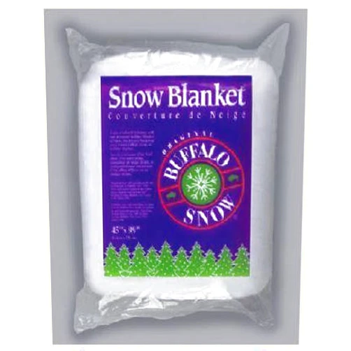 BUFFALO BATT & FELT CB1166 Snow Blanket for Christmas Decoration, 45 by 99-Inch, White