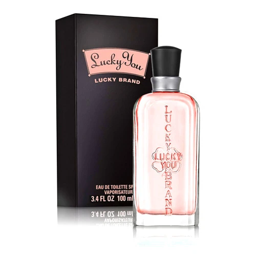 Lucky Brand Lucky You Perfume for Women, Eau De Toilette Day or Night Spray with Fresh Flower Citrus Scent, 3.4 fl oz