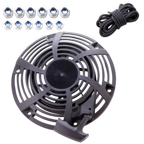 OTOHANS AUTOMOTIVE 796497 Brigg* and Stratton Starter Pull Recoil Start Assembly with Spring Pull Cord Compatible with Brigg* Stratton 7.75 8.5 8.75 10.5 HP Toro Craftsman Timemaster Troy Built Replacement BS-796497