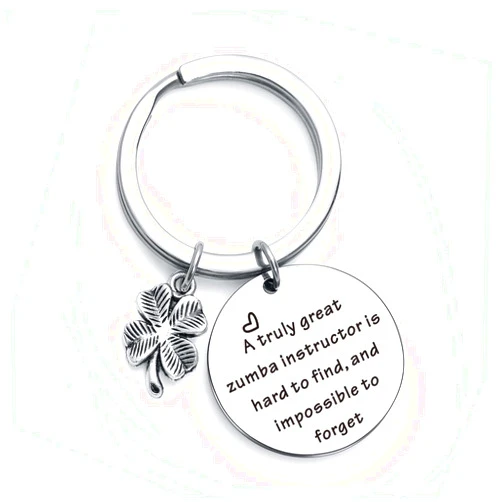 TzrNhm Blossom Instructor Gift dance teacher Keychain dance Keychain Instructor jewelry Teacher Gift Instructor Teacher Jewelry Lover gift Instructor Keychain