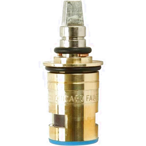 Lmuwecno Upgrade for Chicago Faucets Chicago Ceramic Sh 1/4-Turn Cartridge Right Hand Cold 1-099XKJKABNF