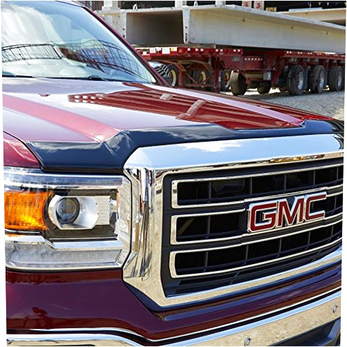 General Motors 2015 GMC Sierra 1500 Molded Aeroskin Smoked Black Hood Protector - 19302683