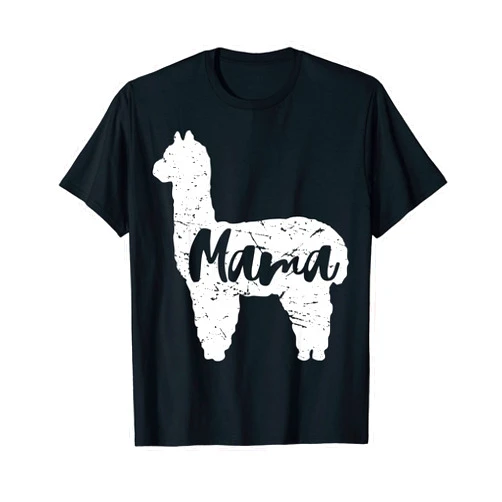 Cute Proud Mama Llama Alpaca Happy Mothers Day Gifts T-Shirt