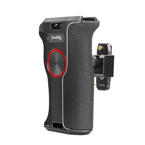 SmallRig Push-Button Rotating NATO Handle, Quick Release Handgrip for DLSR Camera Cage Kit, w/Built-in NATO Rail, Left Side - 3260