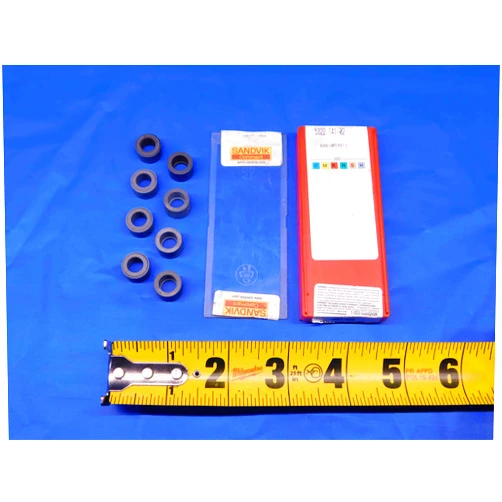M & J Tooling LLC 8pcs New SANDVIK COROMANT 5322 141-02 Carbide Shim/SEAT Inserts INDEXABLE - BR7125BC4