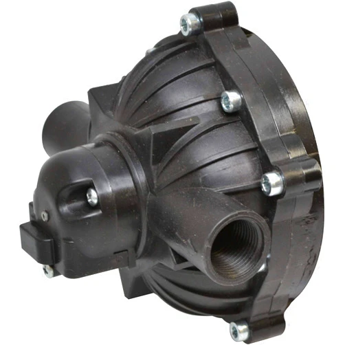 Everflo EF3000-KIT 12V Diaphragm Pump Head, Black