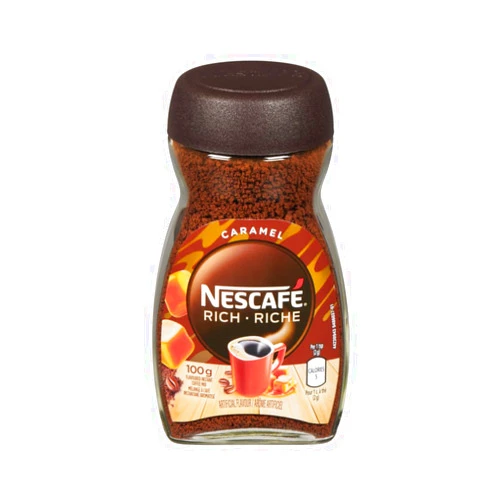 Nescafe Canada Nescafe Rich Caramel, Instant Coffee, 100g/3.5 oz. Jar (Imported from Canada)