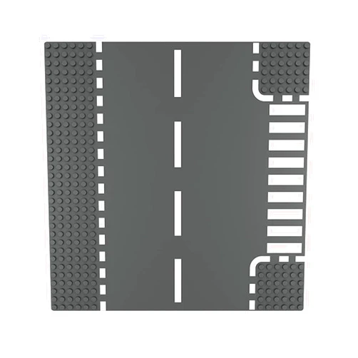 Ulanlan Building Bases for City Roads, Towns, Garages and More, Classic Road Baseplate 10