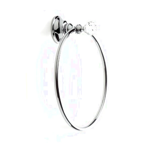 Stilhaus by Nameeks Smart Light Wall Mounted Towel Ring Finish: Chrome