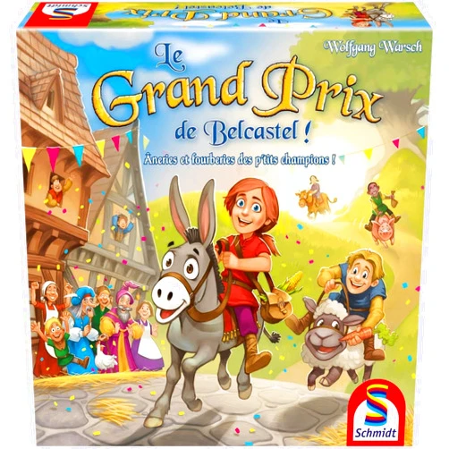 Schmidt Le Grand Prix de Belcastel - Named at the Kinderspiel des Jahres 2022 - French Version