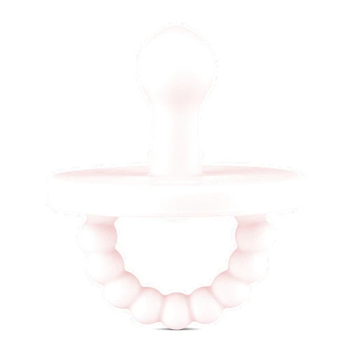 Ryan & Rose Cutie PAT Pacifier Teether (Bulb, Pink)