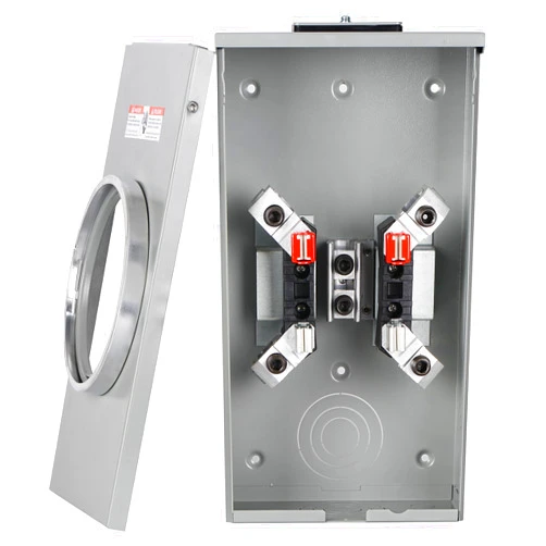 Hiweld 200 Amp Single Phase, 3 Wire, 4 Jaw, 600 Volt Maximum 10,000 AIR Socket