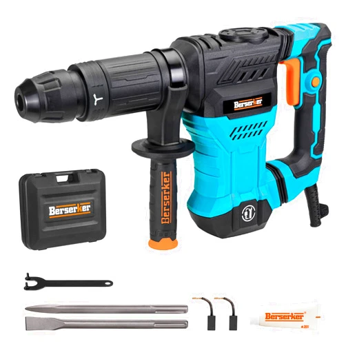 Berserker 1300W 12-Pound SDS-Max Demolition Jack Hammer, 1-9/16