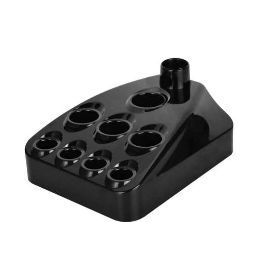 SUPVOX Ink Cup Pen Holder Stand Pigment Storage Case Tray Rack Bracket Container Tool Black