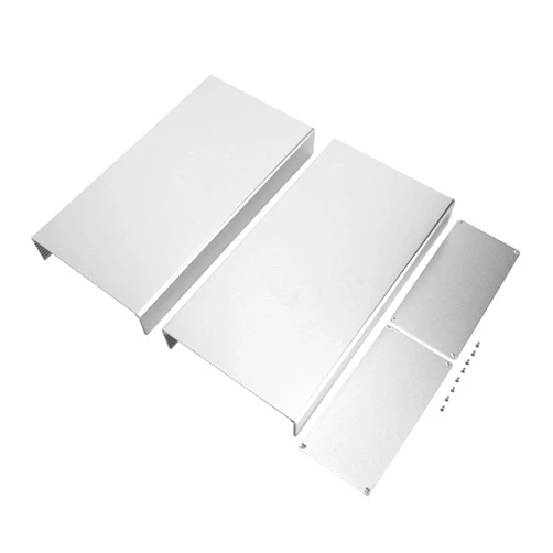 EVTSCAN Latest Aluminum Shell Circuit Board Box Electrical Accessory Sand Silver Heat Dissipation for GPRS