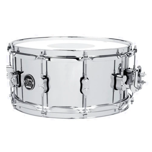 WD DW Performance Series Steel 8 x 14-inch Snare Drum - Polished