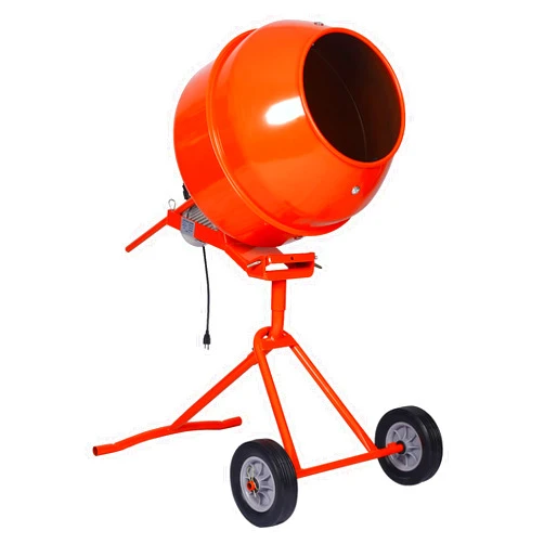 Ylxzuje Electric Cement Mixer, 5.0 Cu.Ft. Concrete Mixer Machine, Ylxzuje Portable Mud Mixer mezcladora de cemento Mortar Mixer Tub Stucco Mixer Power Tool