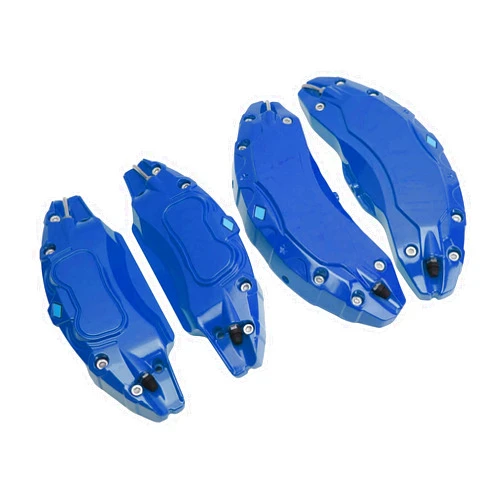 BROLEO Brake Caliper Cover, Caliper Trim Bright Color Stylish High Strength 4PCS for Model Y 19 20in Wheels Hub (Blue)