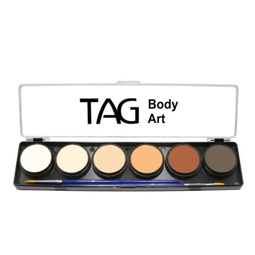 TAG Body Art TAG Face & Body Paint - Skin Tone Palette 6 x 10g