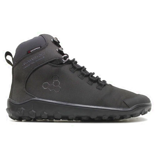 Vivobarefoot Tracker Textile FG2 Mens Barefoot Hiking Boots | Waterproof, Lightweight & Puncture Resistant | All Weather & Terrains | Wide Fit Grounding Shoes | Dress Blue