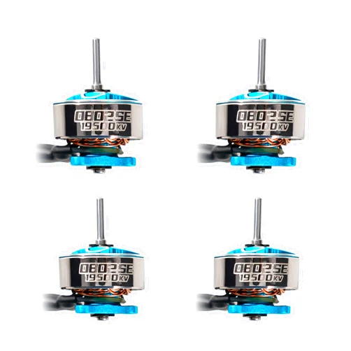 BETAFPV 4pcs 0802SE 23000KV Brushless Motor 1S Lightweight FPV Drone Motor Compatible for Indoor FPV Racing 65/75mm 1S Brushless Whoop Quadcopters Like Meteor65 Pro Meteor75 Drones