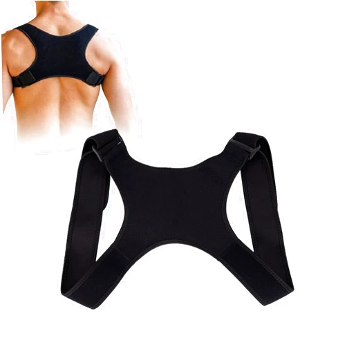 JUAWTYUK Posture Corrector Upper Back Support, Back Straightener (Large), Providing Pain Relief from Shoulder, and Upper Back for Men and Women-Fully Adjustable Breathable