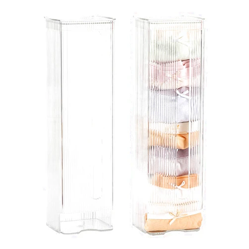 acDesign 2PCS Wall Mount Sock Underwear Drawer Organizer, Wall Hanging Underwear Storage Box for Wardrobe Cabinet Bedroom Socks Lingerie