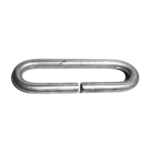 WLLAUTO 612000 Weld on Safety Chain Loop for hook trailer chains, raw finished steel Weld-on Load Capacity 10000 lbs