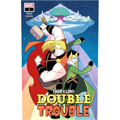 By Mariko Tamaki (Author), Gurihiru (Cover Art, Artist) Format: Kindle Edition Thor & Loki: Double Trouble (2021) #1 (of 4)