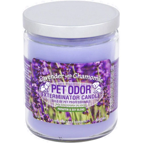 SPECIALTY PET PRODUCTS Pet Odor Exterminator Specialty Pet Products Candle, Lavender with Chamomile, 13oz - Pack of 2
