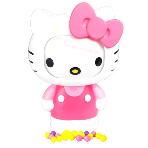 Galerie Hello Kitty Candy Dispenser, Face Changing Figurine with Assorted Hard Candies, Birthday Favors 0.21 Ounces