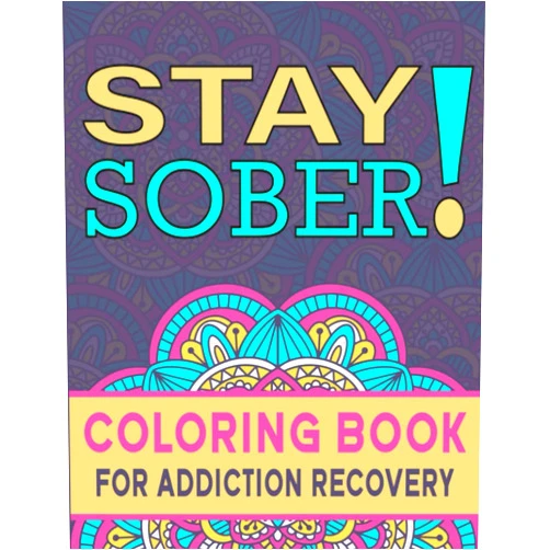 Down the line to Recovery Stay Sober: Inspiring Coloring Journal for Addiction Recovery | Motivational Quotes & Swear Word Coloring Pages | 8.5 