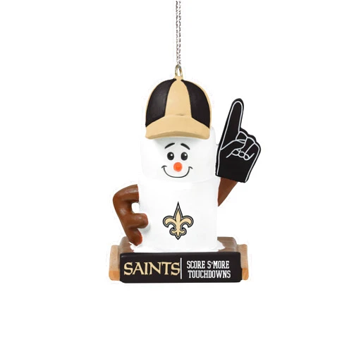 foco NFL Unisex-Adult NFL Team Logo Holiday Tree Smores Mug Ornament