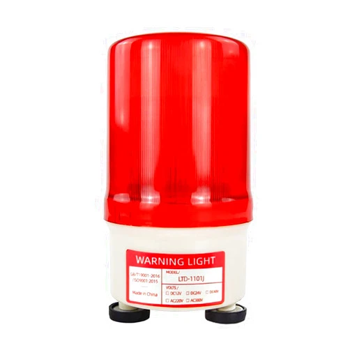 EOKHEOY Magnetic Strobe Lights for Trucks Rotating Beacon Flashing Siren Light with 90dB Buzzer Emergency Lights for Vehicles AC110-120V