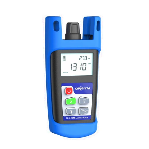 Orientek T15M Optical Light Source SM 1310/1550nm Mini Fiber Optic Power Meter Fiber Optic Light Source